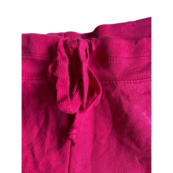 Gap Womens Y2K Wide Leg Logo Sweatpants Size XL Pink Drawstring Loungewear Cozy - Picture 2 of 8